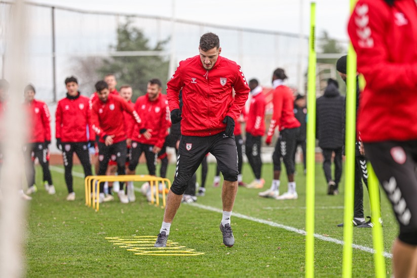 Samsunspor, Sivasspor hazırlıklarını sürdürdü