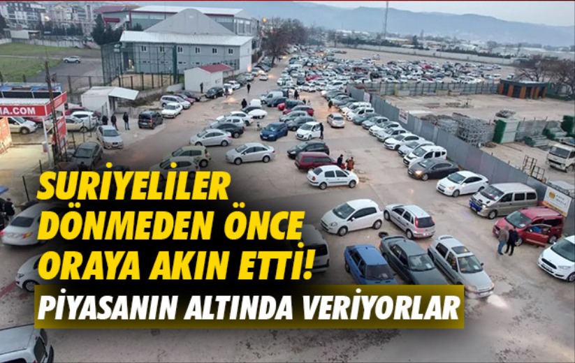 Suriyeliler dönmeden önce oraya akın etti! Piyasanın altında veriyorlar