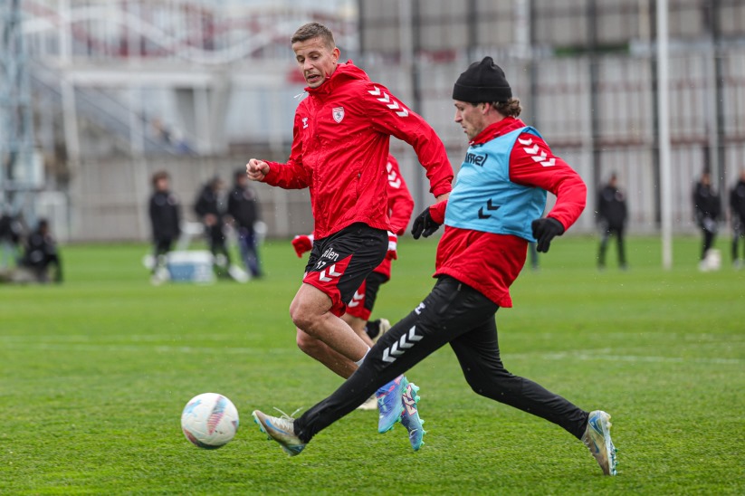 Samsunspor, Sivasspor hazırlıklarını sürdürdü