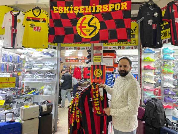 Eskişehirspor'un maç heyecanı forma satışlarına yansıdı