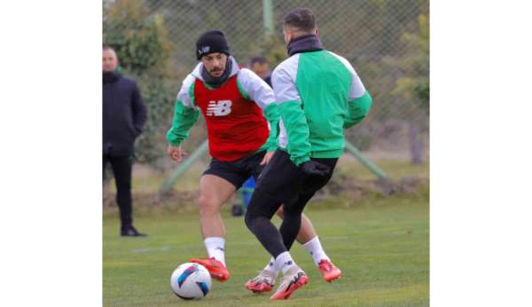 Konyaspor'da, Karacabey Belediye Spor maçı hazırlıkları başladı