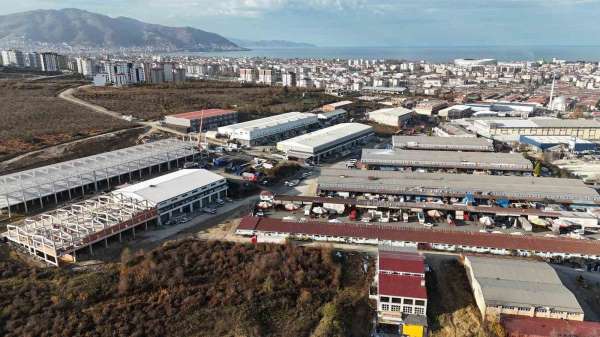 Ordu'da sebze halinin altyapısı yenilendi