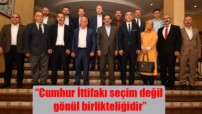 Samsun'da Cumhur İttifakı sadece seçim birlikteliği değil