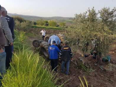 Kilis'te yine traktör kazası: 1 ölü 