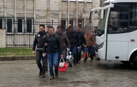 Samsun'da FETÖ'den 5 komiser yardımcısı tutuklandı 
