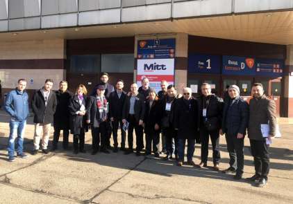 DTO Moskova'daki fuara 20 kişilik heyetle katıldı 