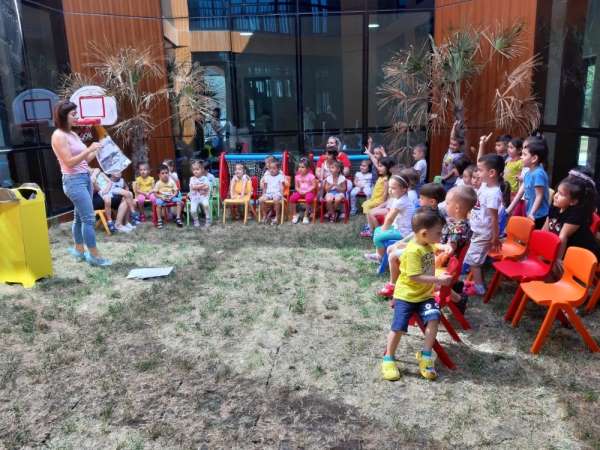 Ergene Belediyesi küçük öğrencilere çevre bilincini aşılıyor 