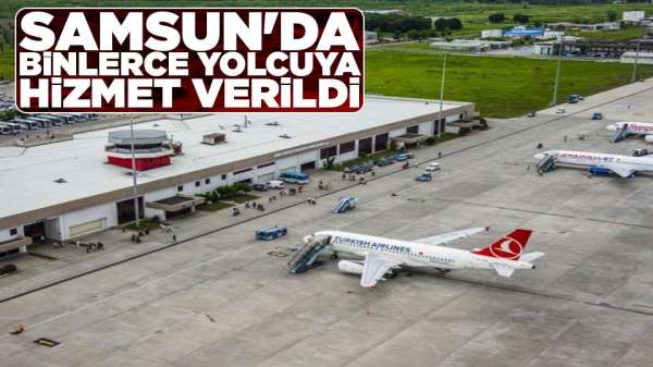 Samsun'da binlerce yolcuya hizmet verdi