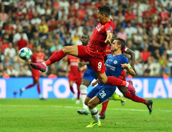 UEFA Süper Kupa: Liverpool: 1 - Chelsea: 1 (90 dakika sonucu) 