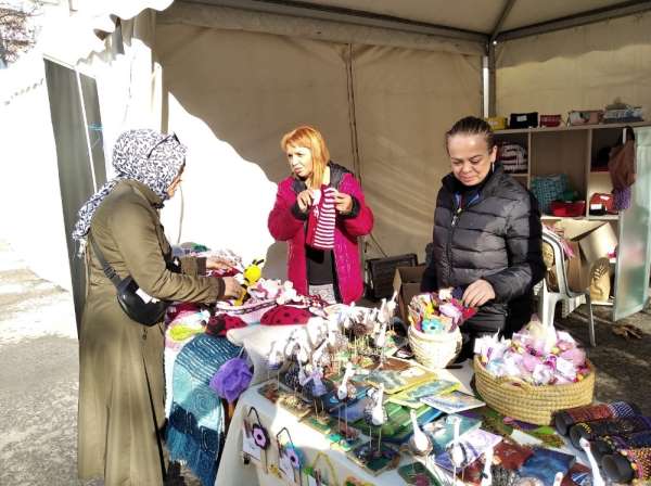 Maltepe’de engelliler üreterek kazanıyor