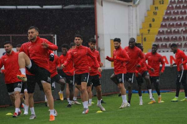 Hatayspor, Denizlispor maçının hazırlıklarını tamamladı 