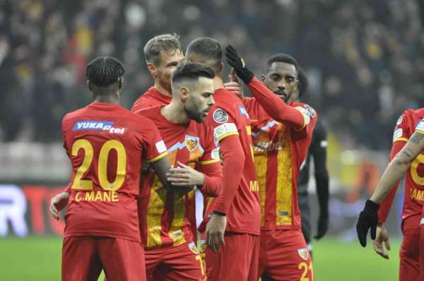 Kayserispor ilk yarıda 26 puan topladı