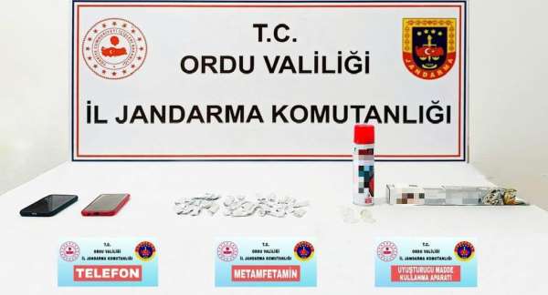 Ordu'da uyuşturucu operasyonu: 1 tutuklama