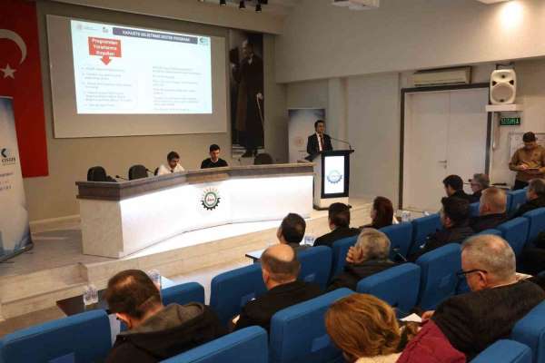 Denizli OSB'de devlet destekleri sanayicilere anlatıldı