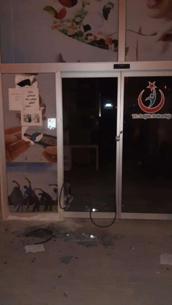 Mersin'de sağlık merkezine molotoflu saldırı 