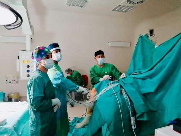 Ayancık'ta artroskopi ile omuz ve diz ameliyatları yapılmaya başlandı