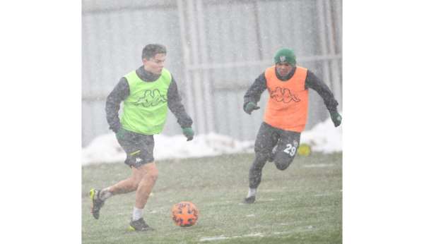 Bursaspor ara vermeden Balıkesirspor maçı hazırlıkları başladı