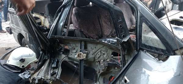 El Bab'da araç içinde patlama: 1 ölü, 5 yaralı