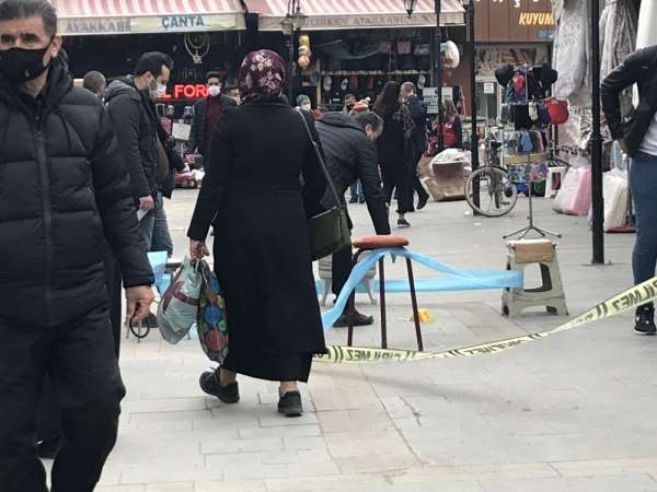 Iğdır'da cadde ortasında bıçaklı kavga