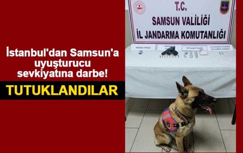 İstanbul'dan Samsun'a uyuşturucu sevkiyatına darbe! 2 tutuklama