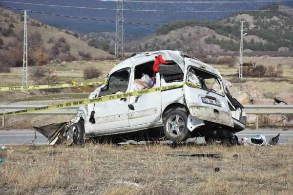 Tosya'da 2021 yılında 6 kişi trafik kazalarında öldü