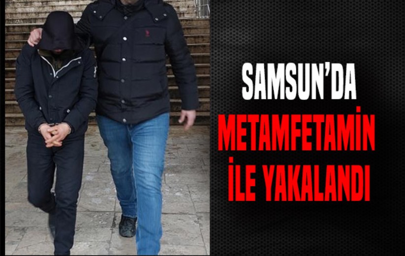 484 gram metamfetamin ile yakalanan şahıs tutuklandı