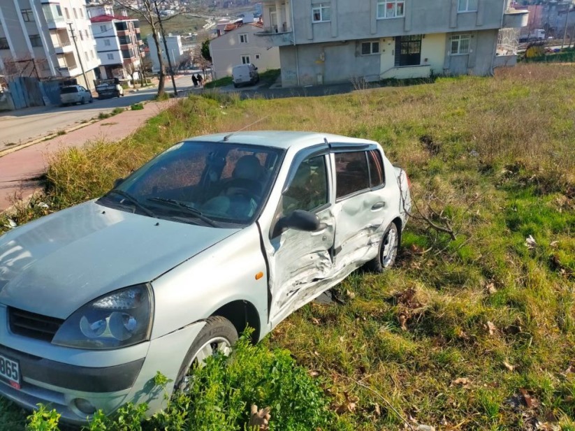 Samsun'da aynı yolda yine kaza