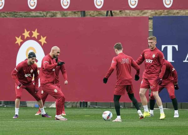 Galatasaray, Rizespor maçı hazırlıklarını Kemerburgaz'da tamamladı