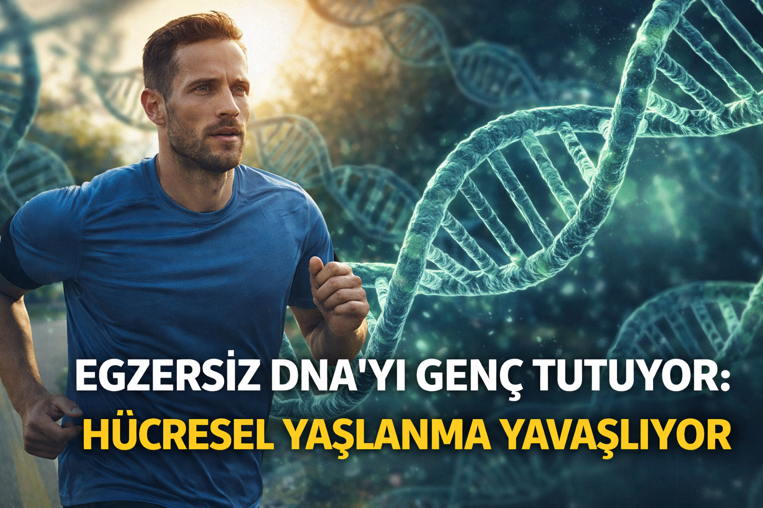 Egzersiz DNA'yı genç tutuyor: Hücresel yaşlanma yavaşlıyor