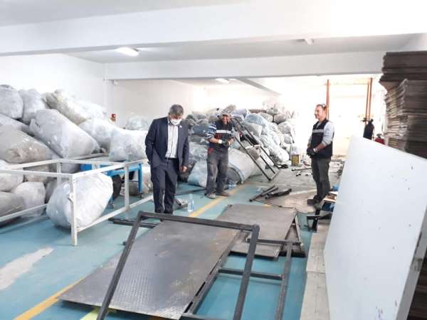 Altıntaş'ta tekstil fabrikasının kapasitesi arttırılıyor
