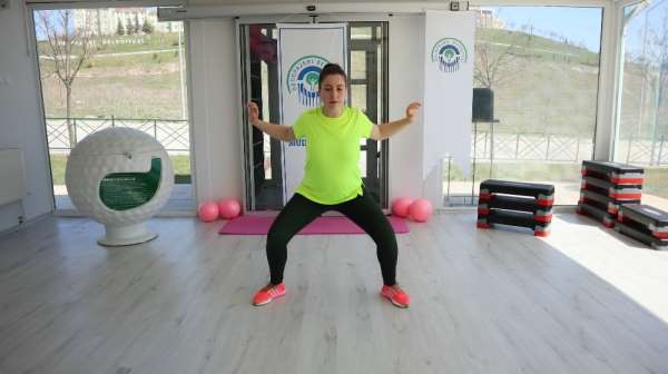 Odunpazarı Belediyesi'nin evde spor yayınları devam ediyor