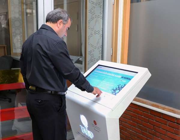 Tabip Box Kiosku, Atatürk Üniversitesi'nde hizmete açıldı