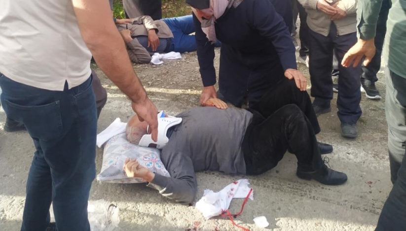 Samsun'da iki otomobil kafa kafaya çarpıştı: 8 yaralı