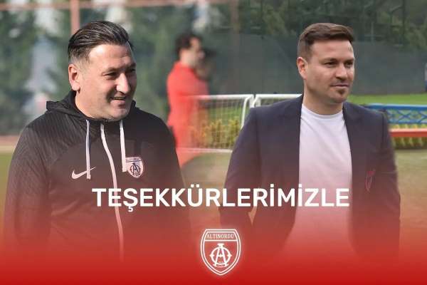 Altınordu'da Murat Korkmaz ve Yusuf Kocakaya ile yollar ayrıldı