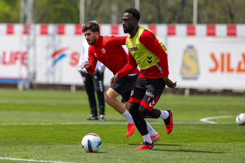Samsunspor, Alanyaspor maçı hazırlıklarını sürdürdü