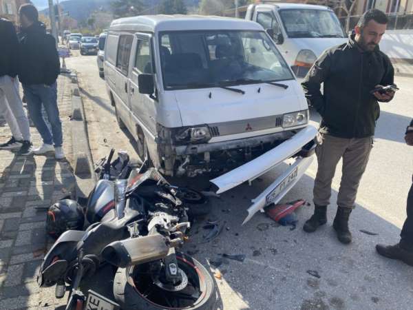 Bilecik'te zincirleme trafik kazası; 1 yaralı