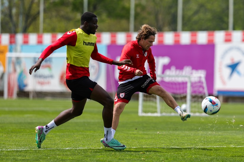 Samsunspor, Alanyaspor maçı hazırlıklarını sürdürdü