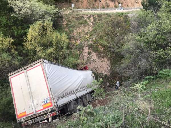 Ankara'da tır kazası