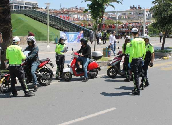 Aydın'da kazaların yüzde 48'ini kurallara uymayan motosikletliler yapıyor 