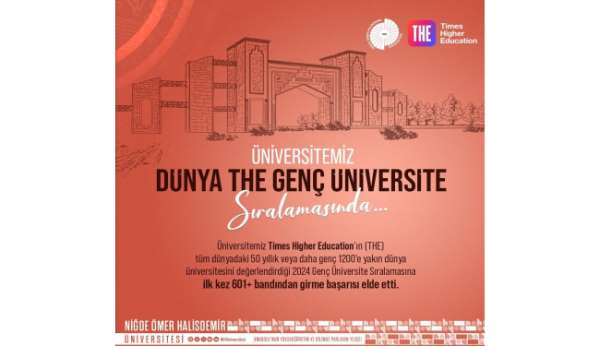 Niğde Ömer Halisdemir Üniversitesi Uluslararası Sıralamalarda Bir Önemli Başarı Daha Elde Etti