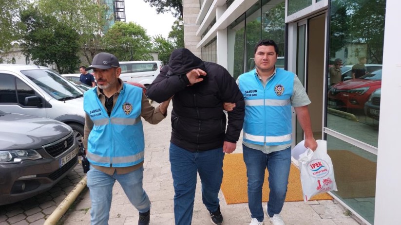 Samsun'da kızını kaçıran yeğenini 16 yaşındaki oğluna öldürten baba ile oğlu tutuklandı