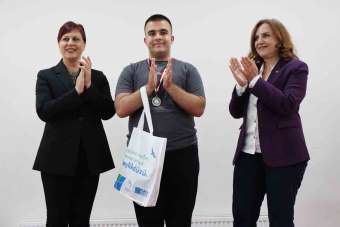 Beylikdüzü'nün özel sporcuları turnuvada ter döktü