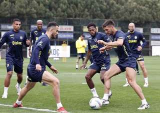 Fenerbahçe'de Eyüpspor mesaisi devam etti