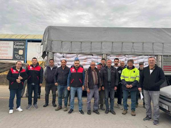 Gönen'de çeltik üreticilerine hibe destekli tohum dağıtımı yapıldı