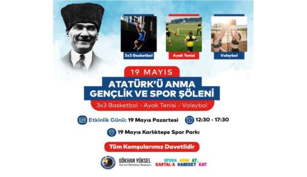Kartal Belediyesi'nden 19 Mayıs'a yakışır kutlama: Spor ve sanatla dolu bir bayram