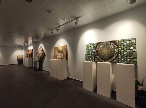 OMÜ'de 'dokunuşlar' sergisi