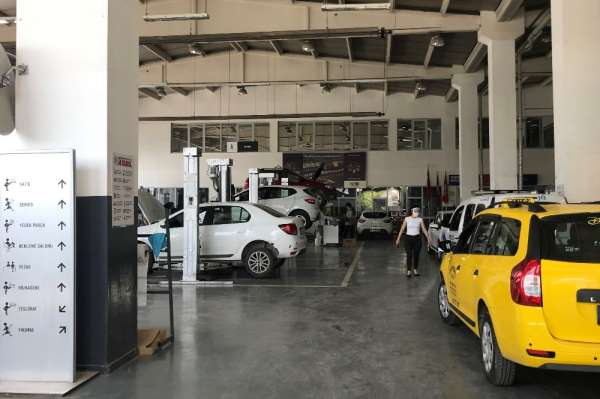 Konya'da otomobil servislerinde hareketlilik 
