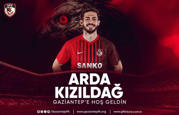 Arda Kızıldağ Gaziantep FK'da - Gaziantep haber