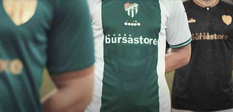 Bursaspor'un yeni formaları tanıtıldı