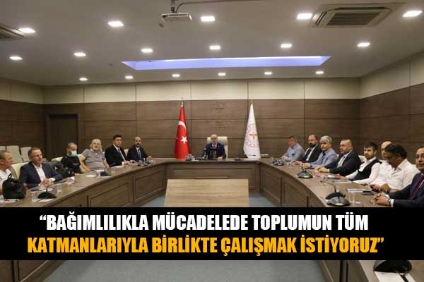Samsun Valisi Zülkif Dağlı'dan bağımlılıkla mücadele açıklaması